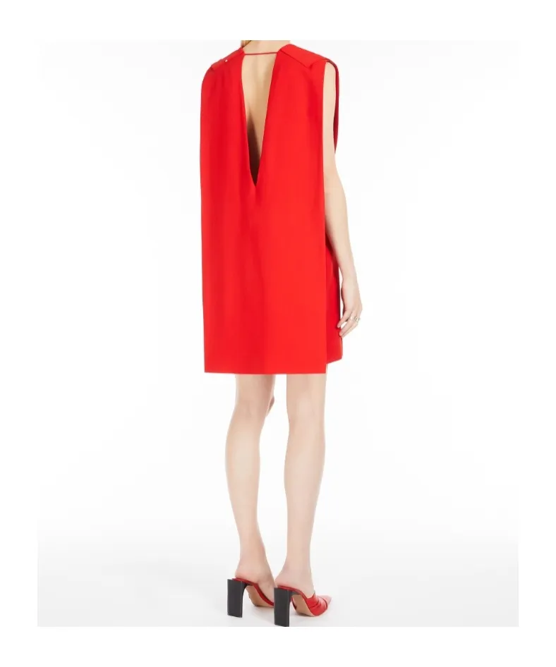 Agrume 1234 V-Neck Sleeveless Dress