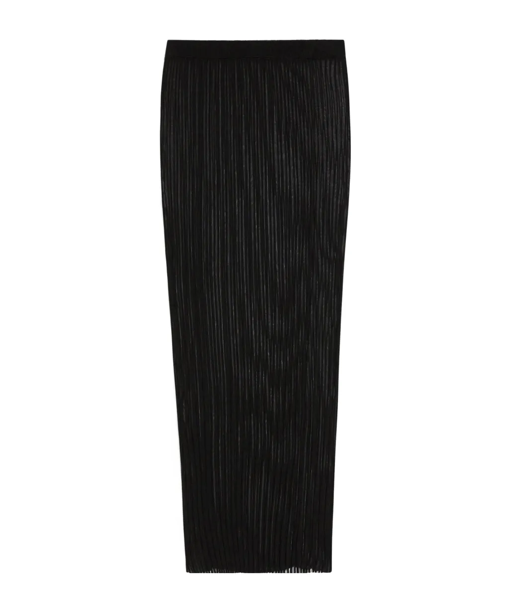 Album1234 Ribbed-Knit Pencil Skirt