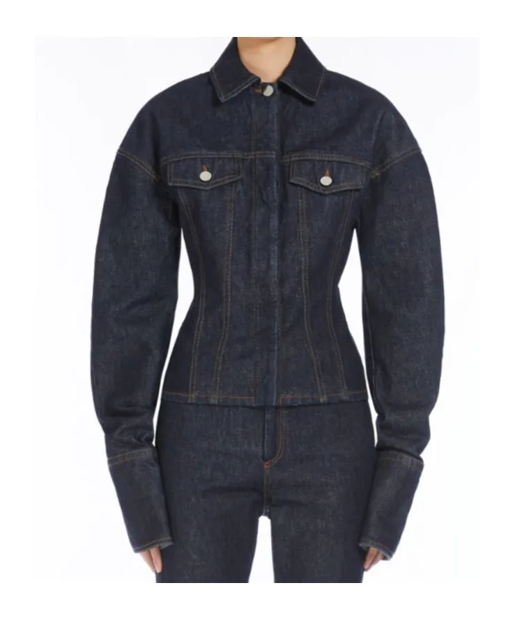 Gange Button-Up Denim Jacket