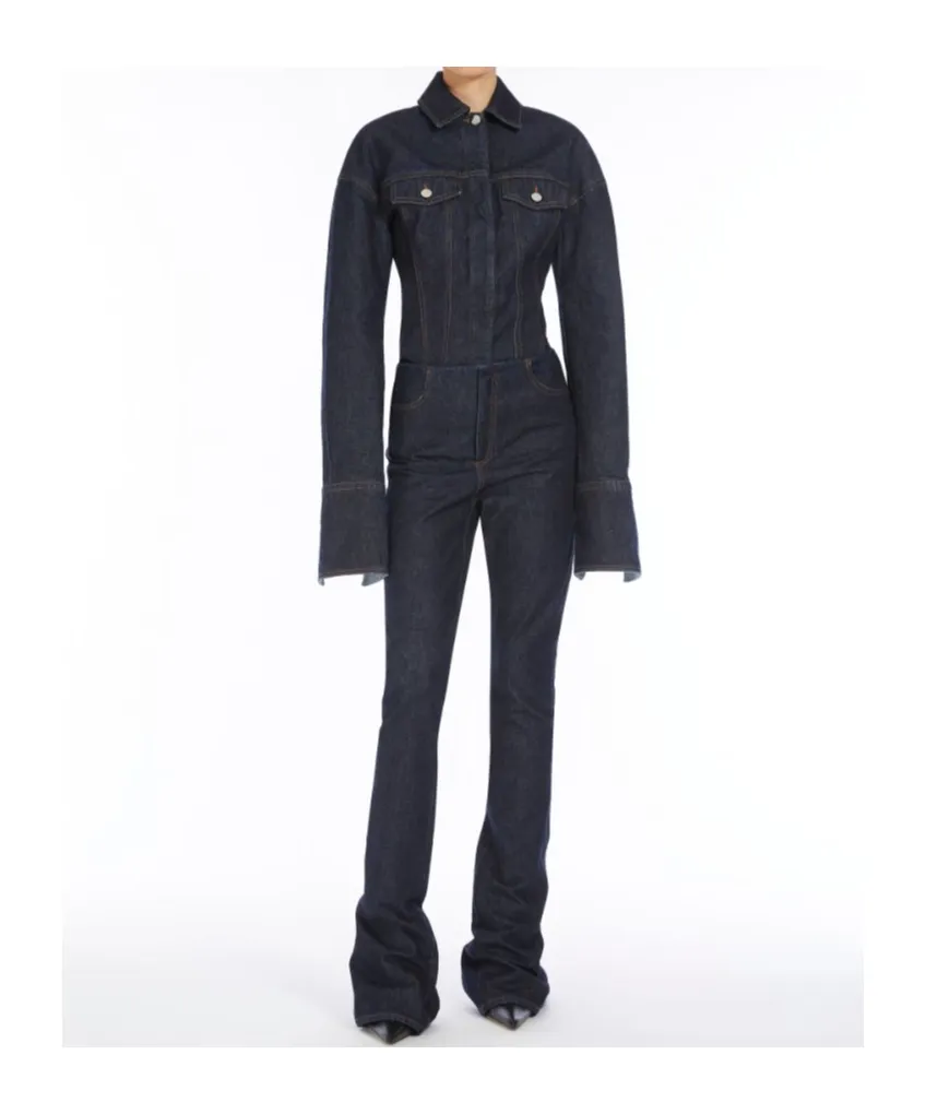 Gange Button-Up Denim Jacket