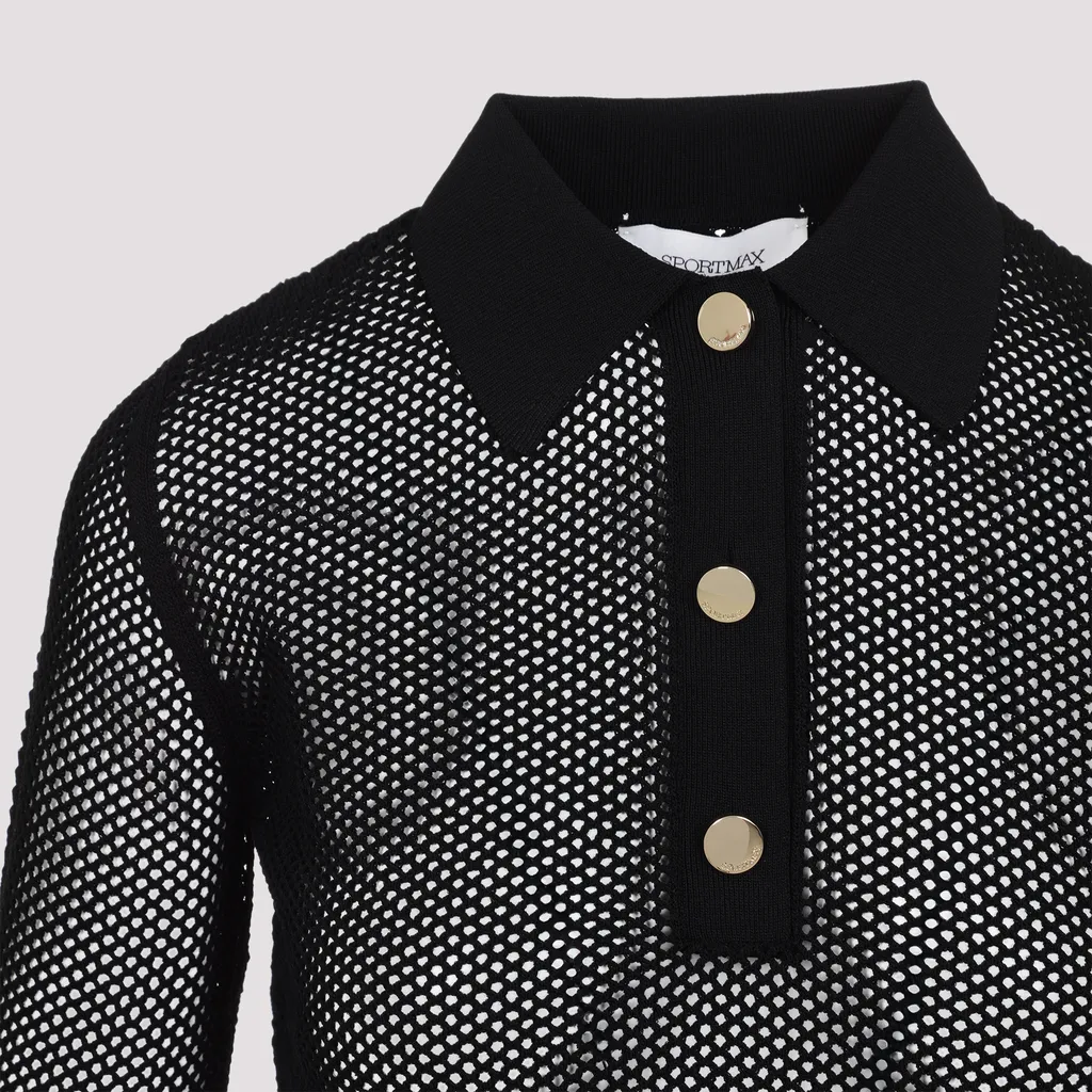 Button Detailed Short-Sleeved Top