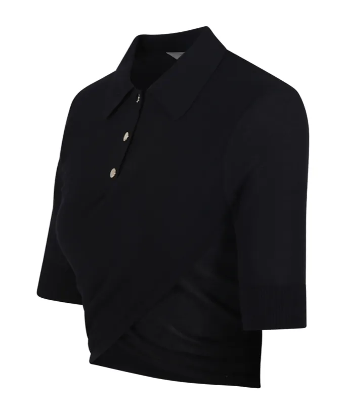 Cross Design Polo Shirt