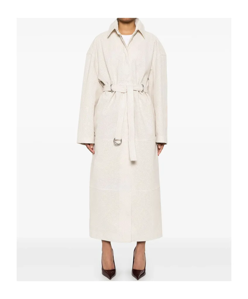 Lapel Long-Sleeved Coat
