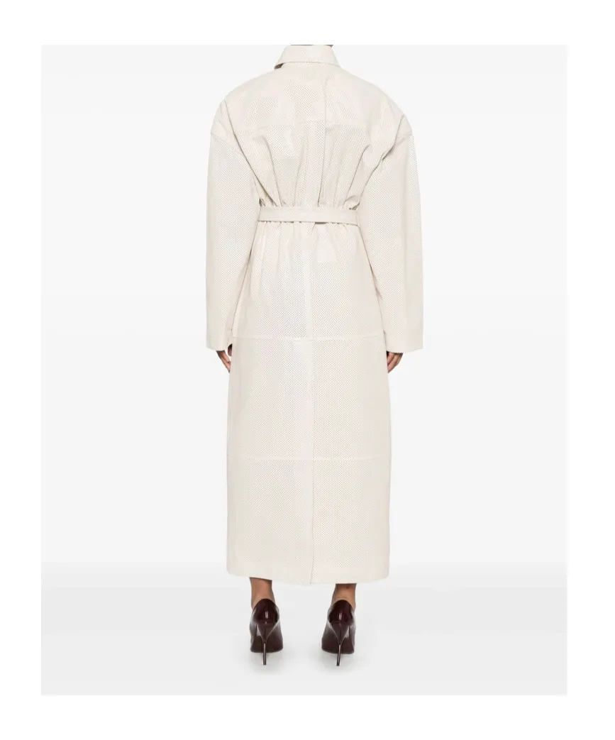 Lapel Long-Sleeved Coat