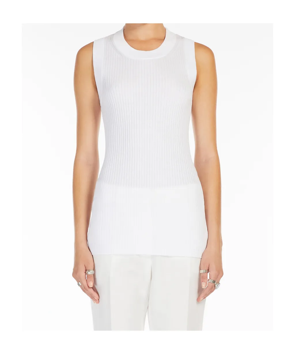 Tione Crewneck Sleeveless Tank Top