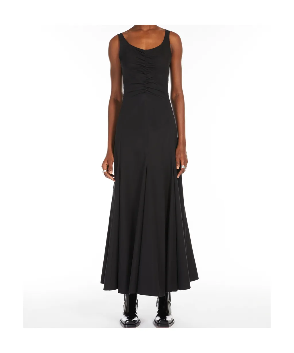 Fit-And-Flare Cotton Dress
