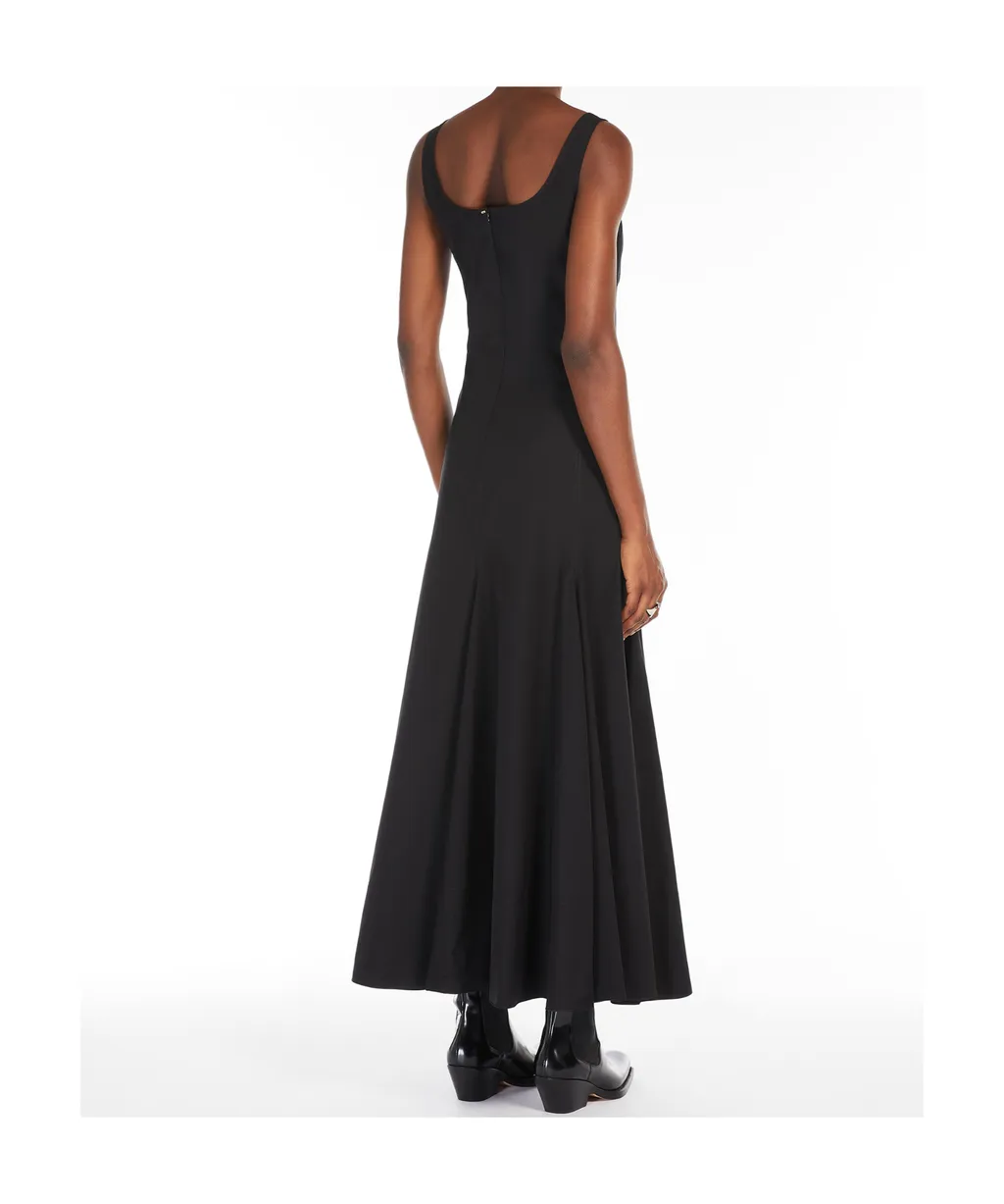 Fit-And-Flare Cotton Dress