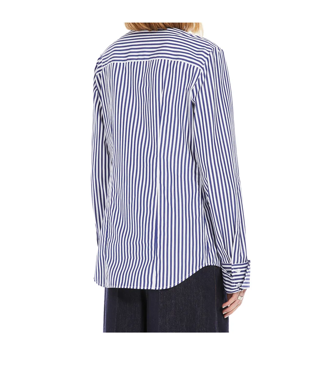 Striped Button-Up Shirt