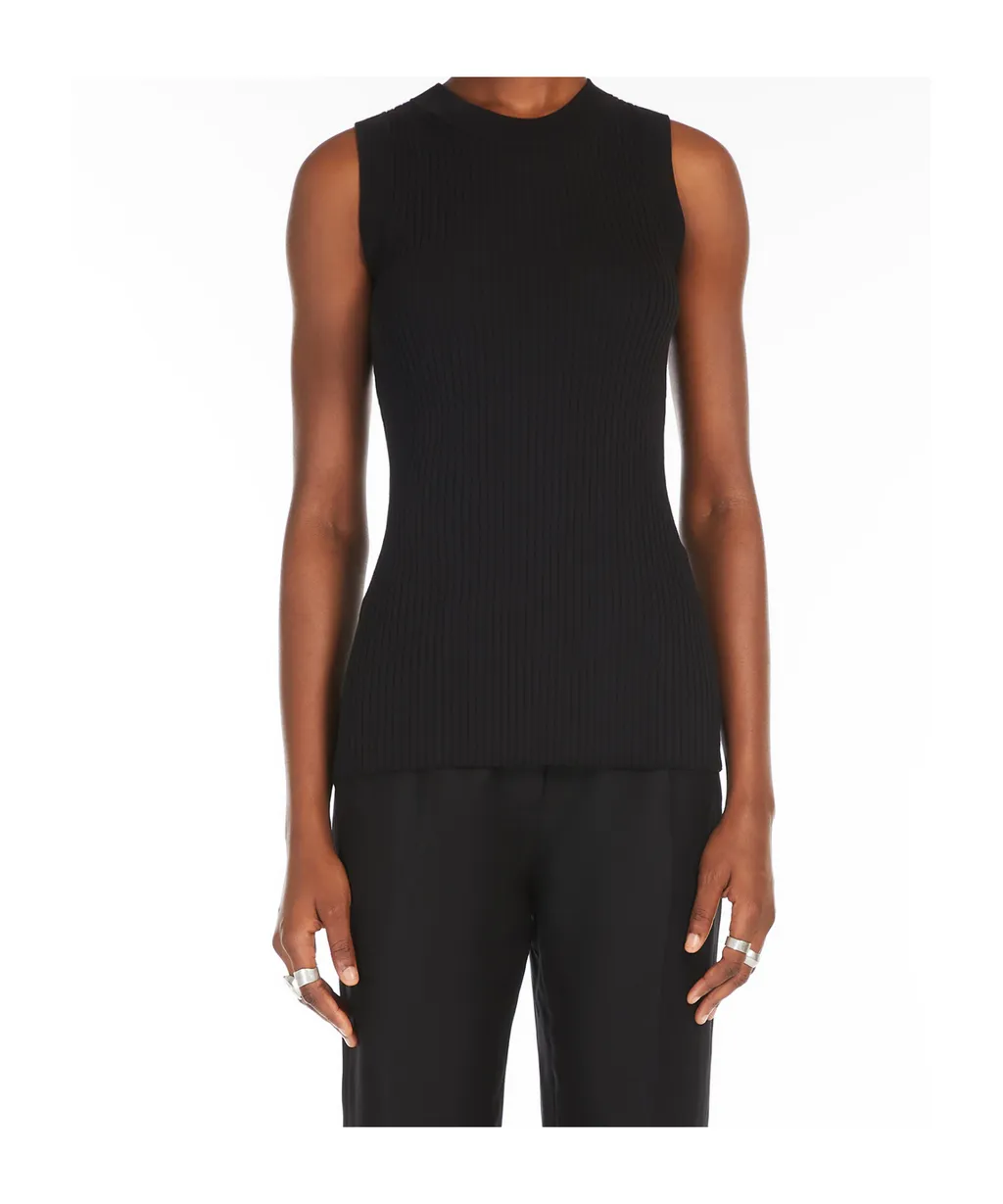 Tione Crewneck Sleeveless Tank Top