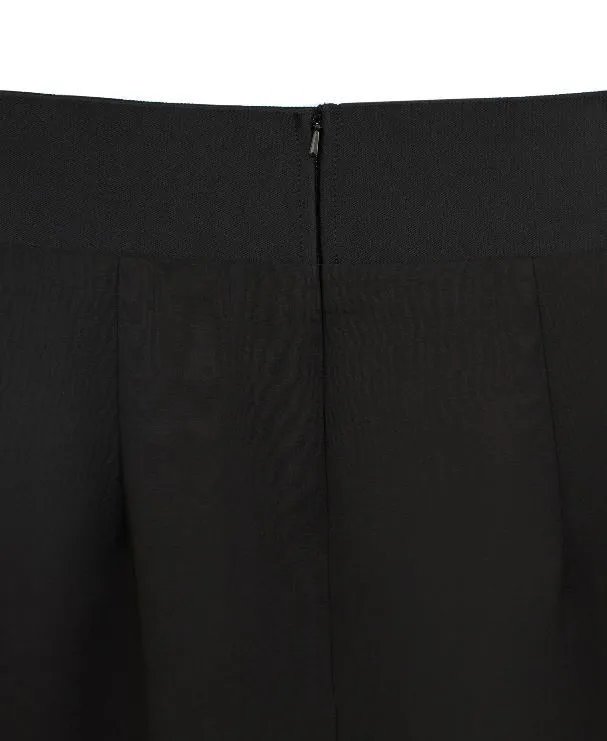 Wool Mid-Length Skirt