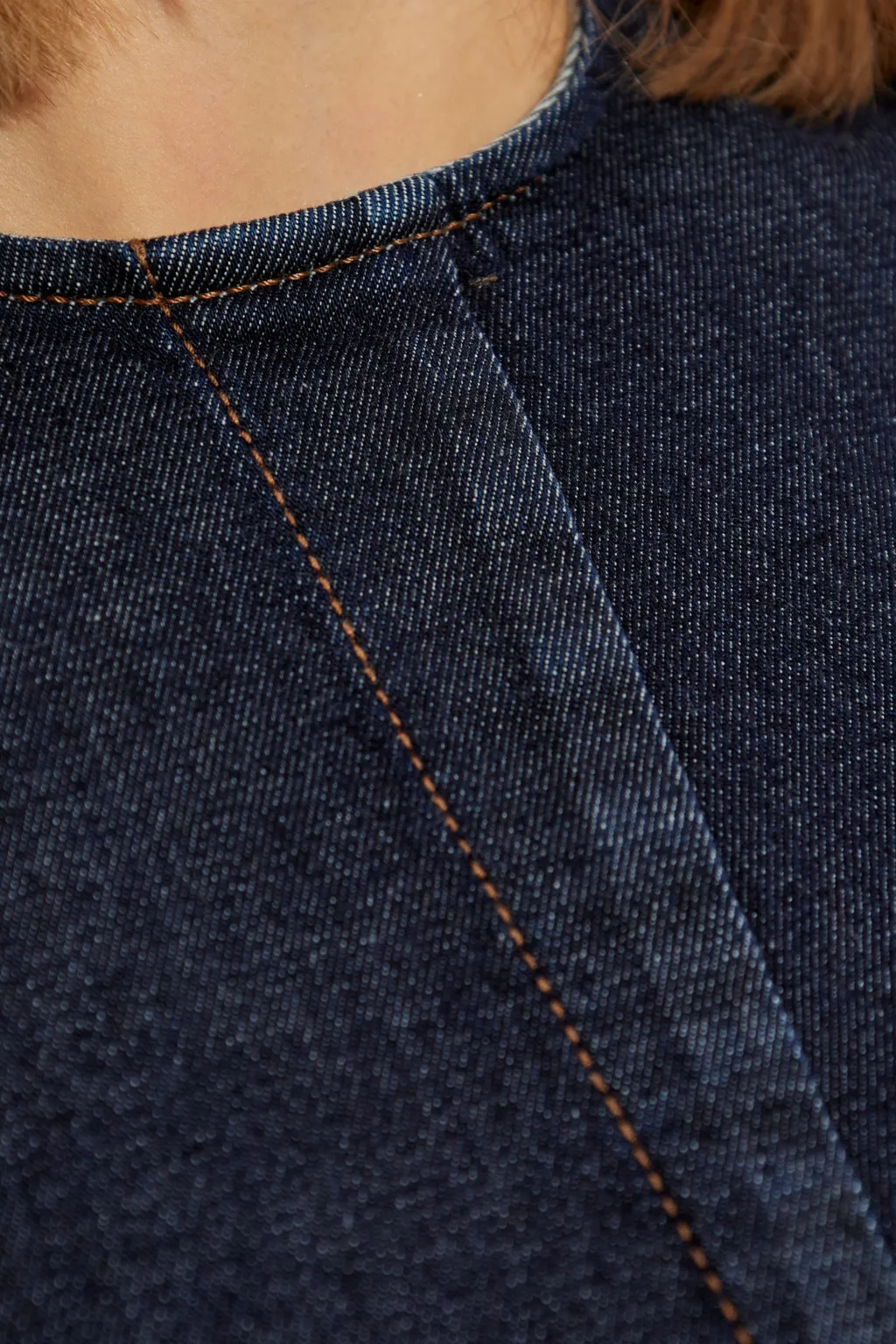 Geranio Denim Midi Dress