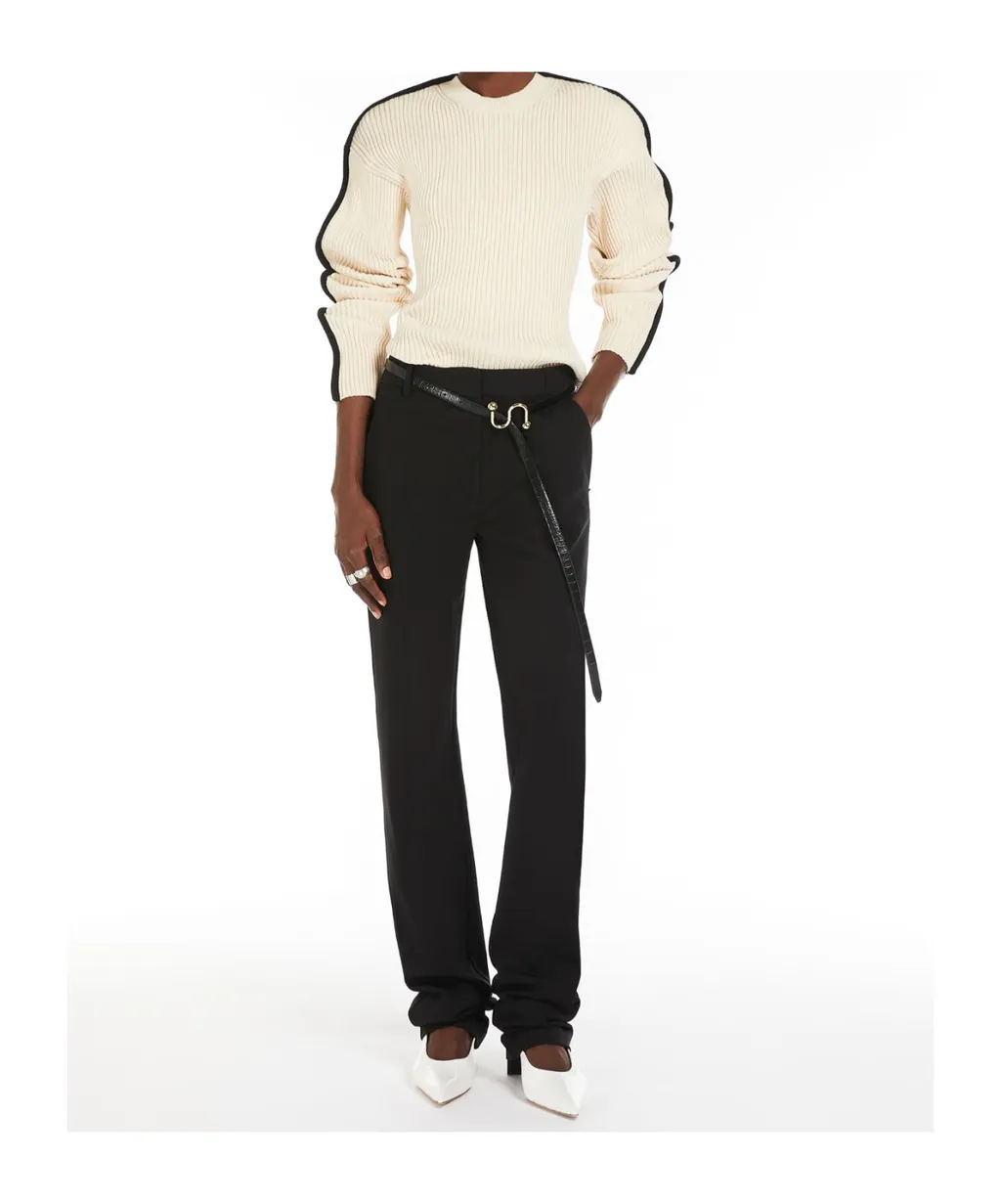 Crewneck Ribbed Jumper