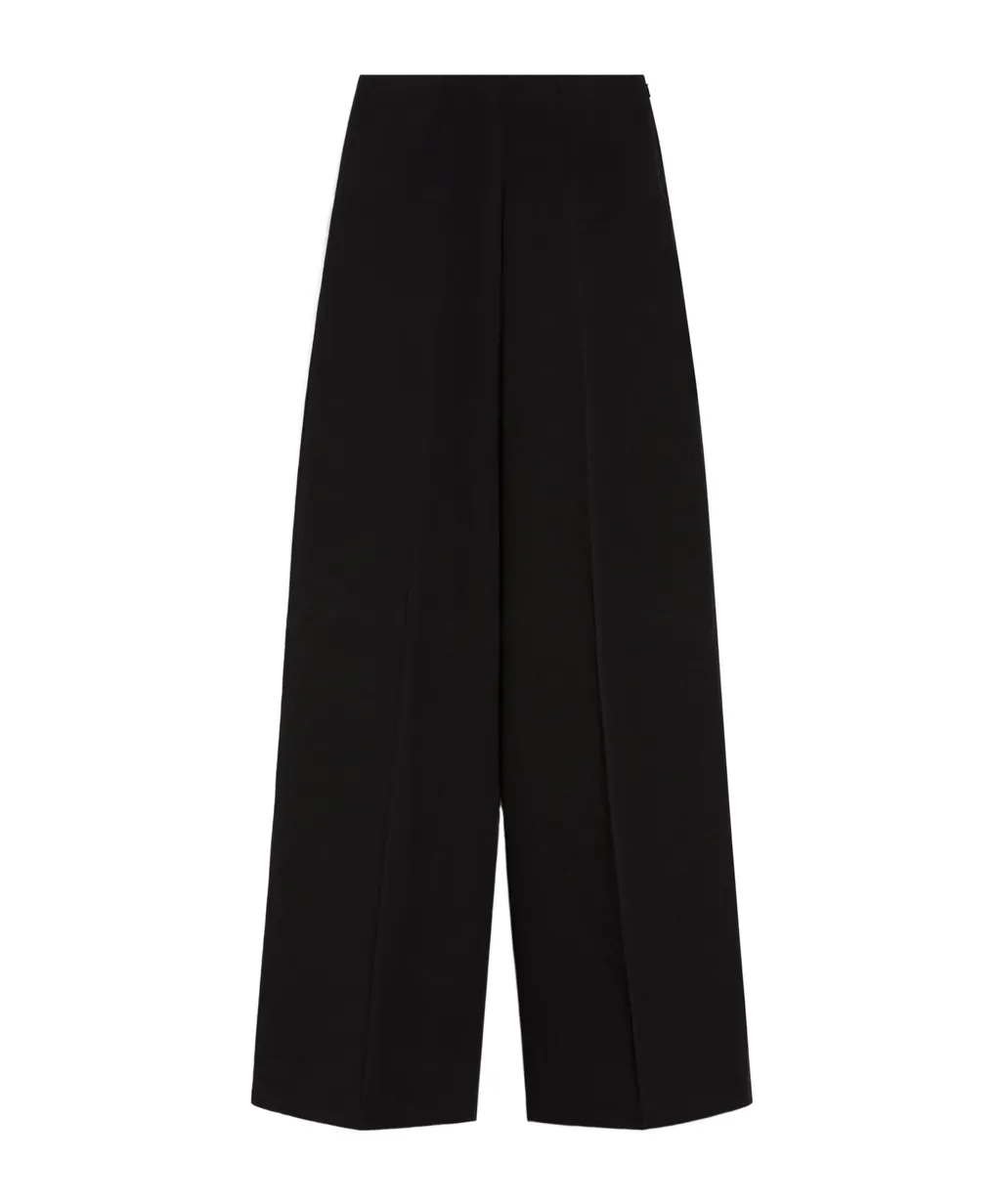 High Waist Straight Leg Trousers