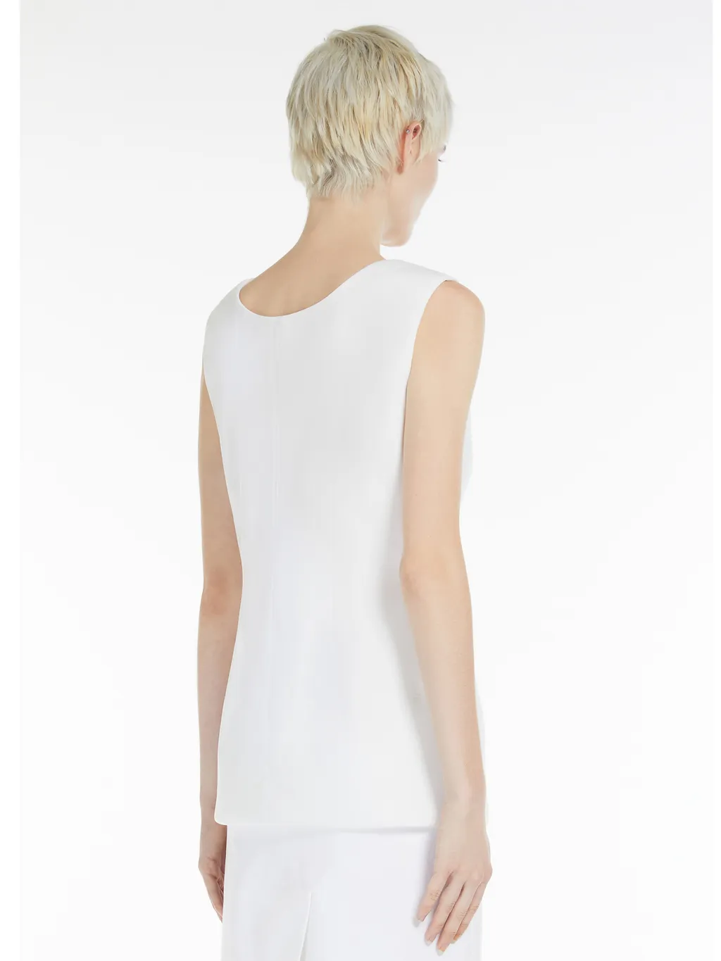 Sleeveless Jersey Top