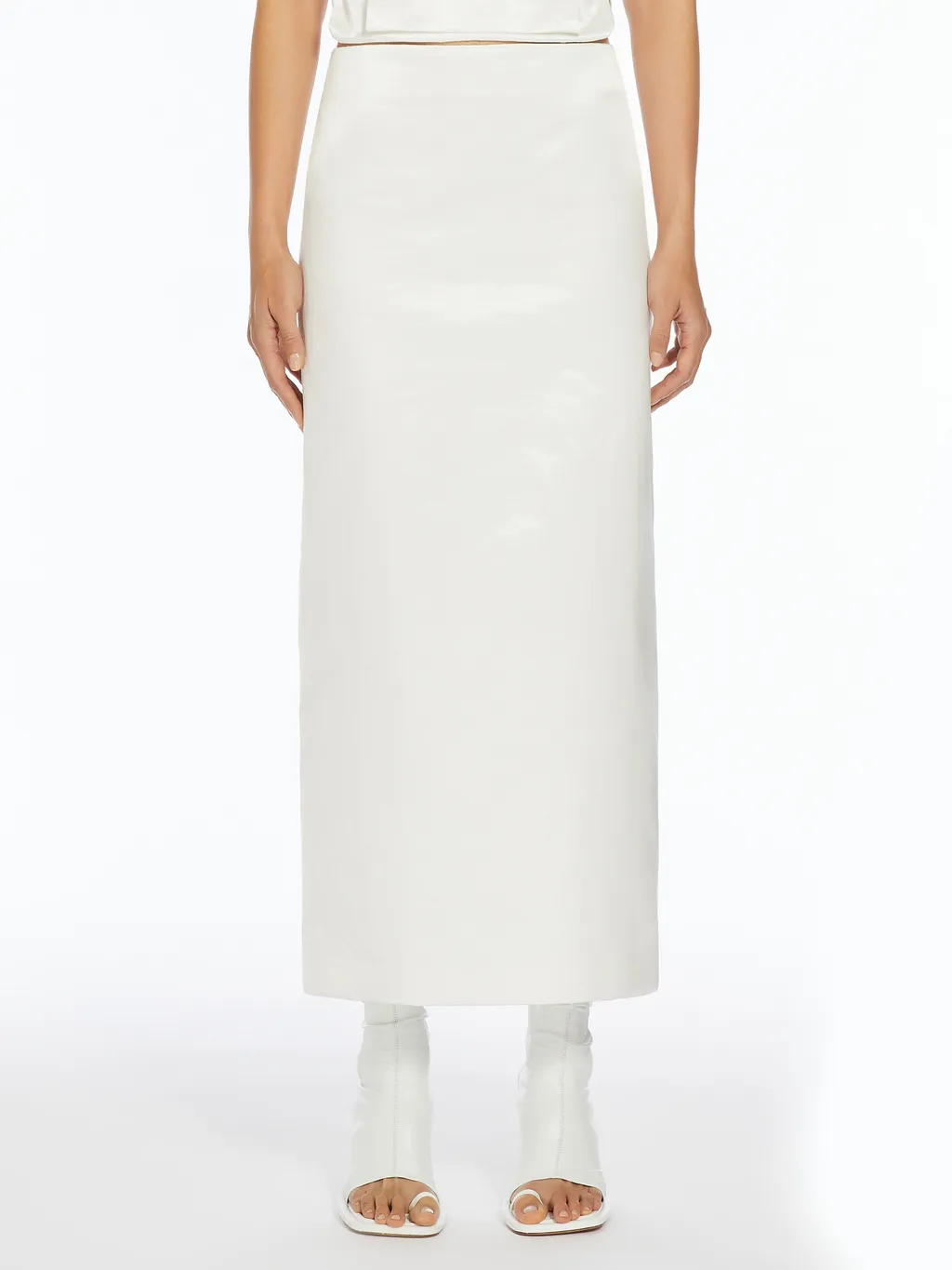 Zip Detailed High Waist Skirt