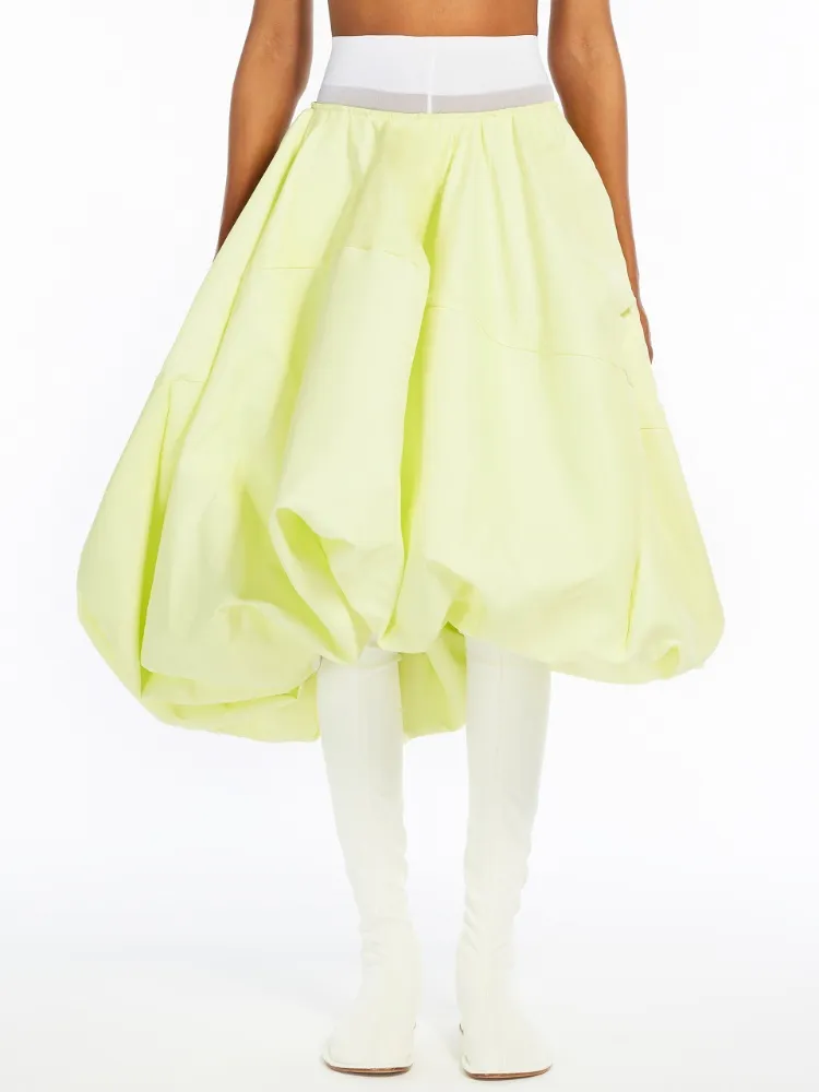 Asymmetric Cotton Skirt