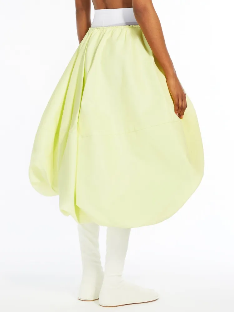 Asymmetric Cotton Skirt