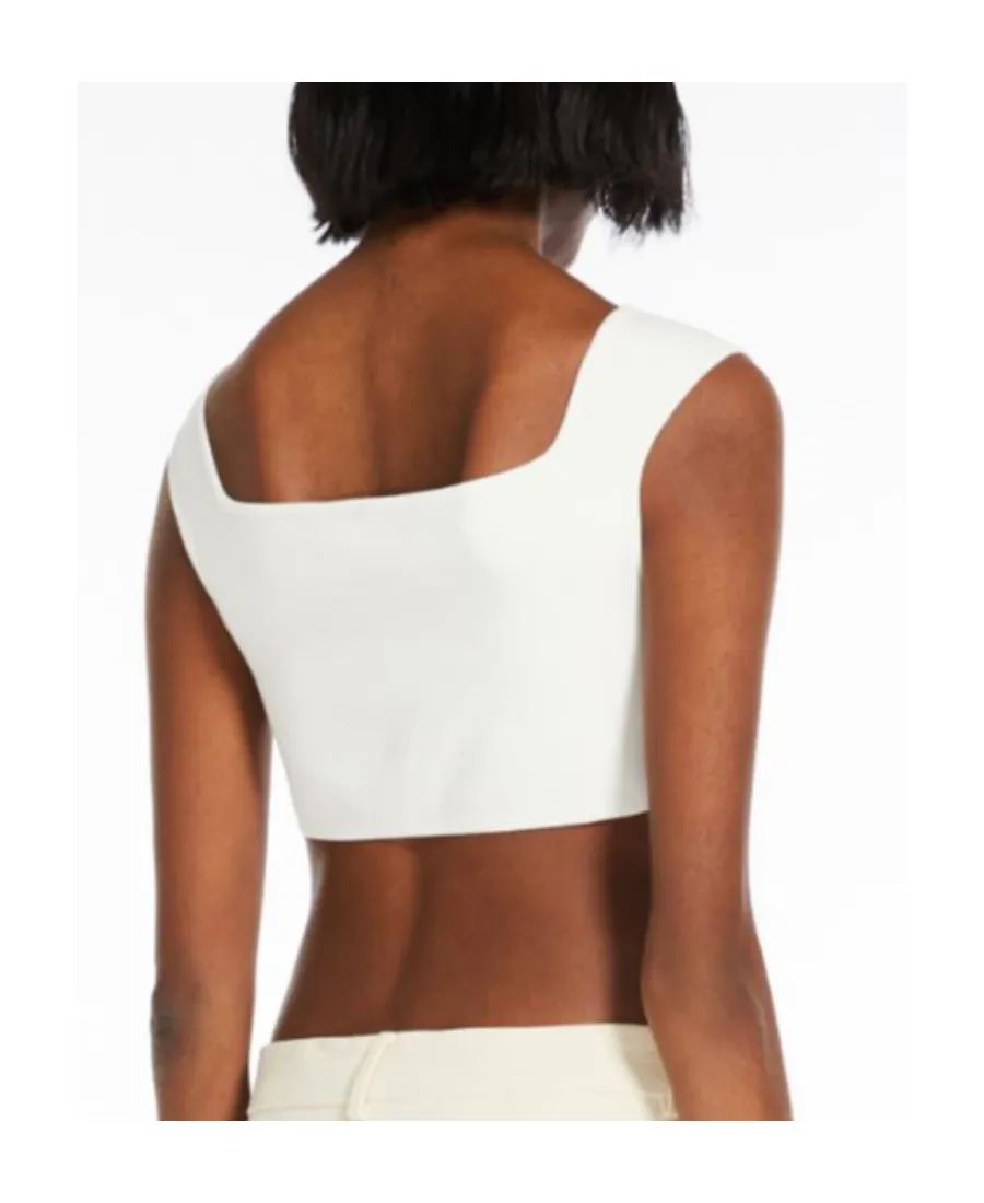 Sleeveless Cotton Crop Top