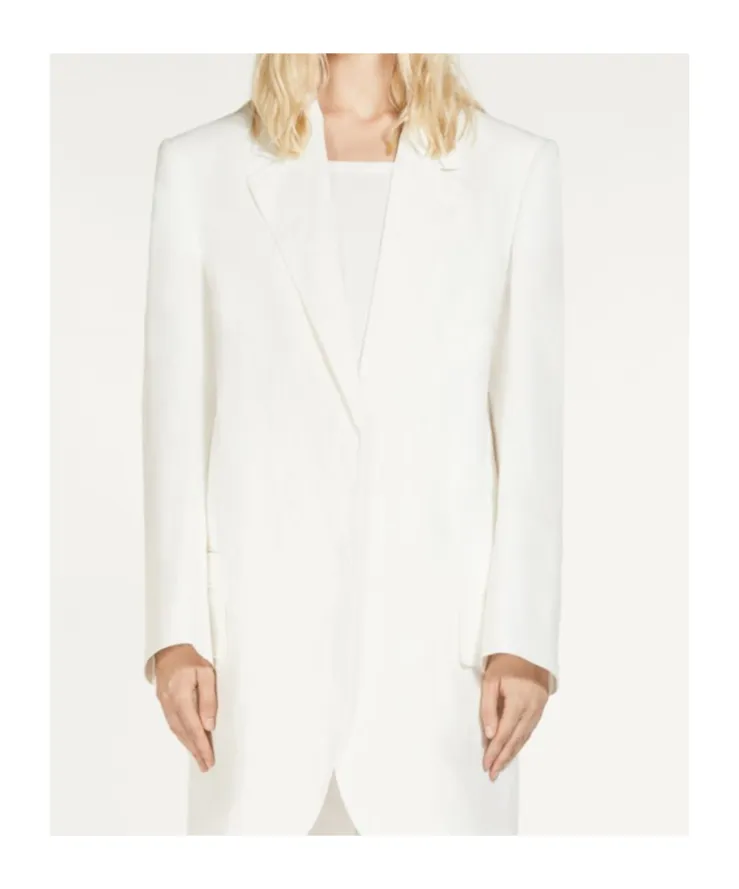Oversized Single-Breasted Blazer