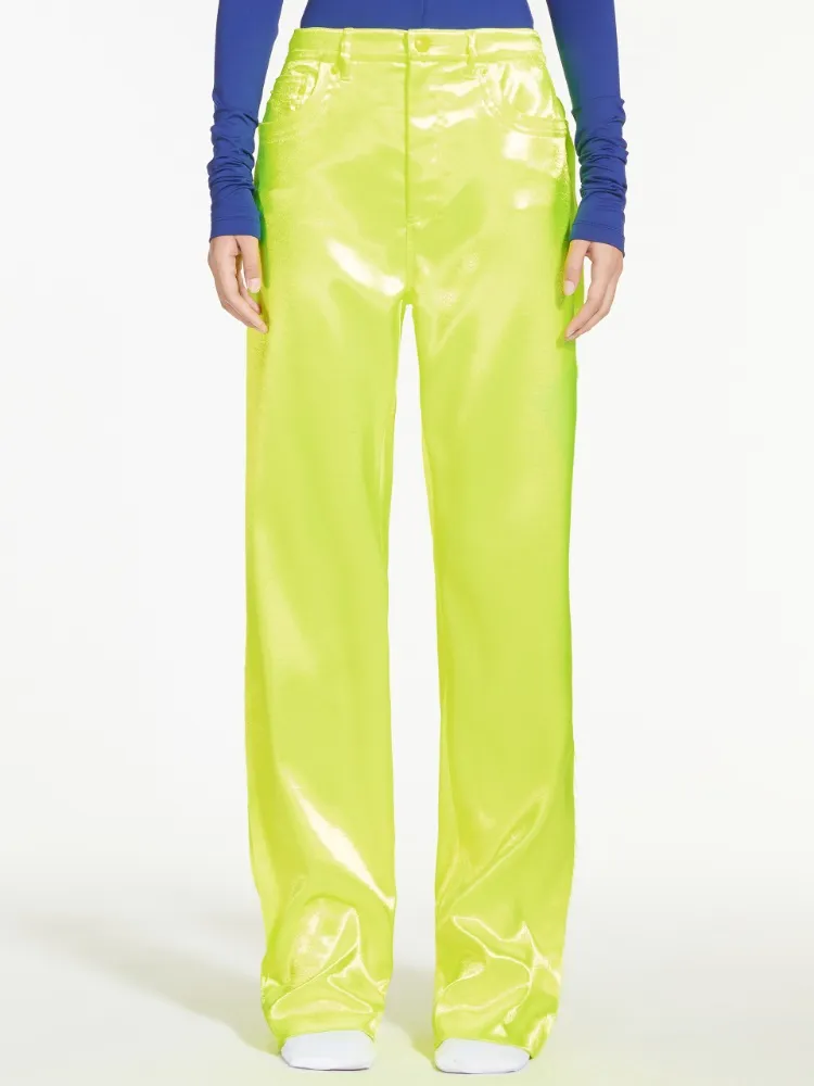 Technical Duchess Satin Trousers