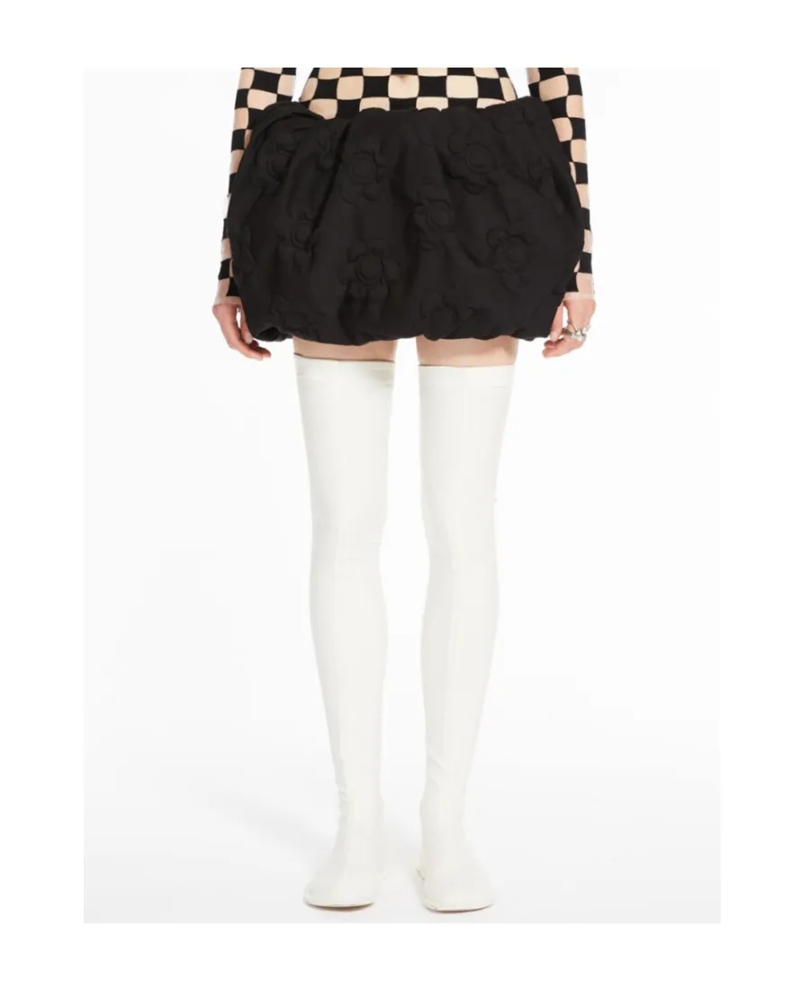 Ruched Puffball Skirt