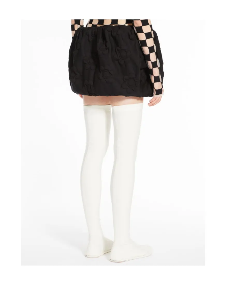 Ruched Puffball Skirt