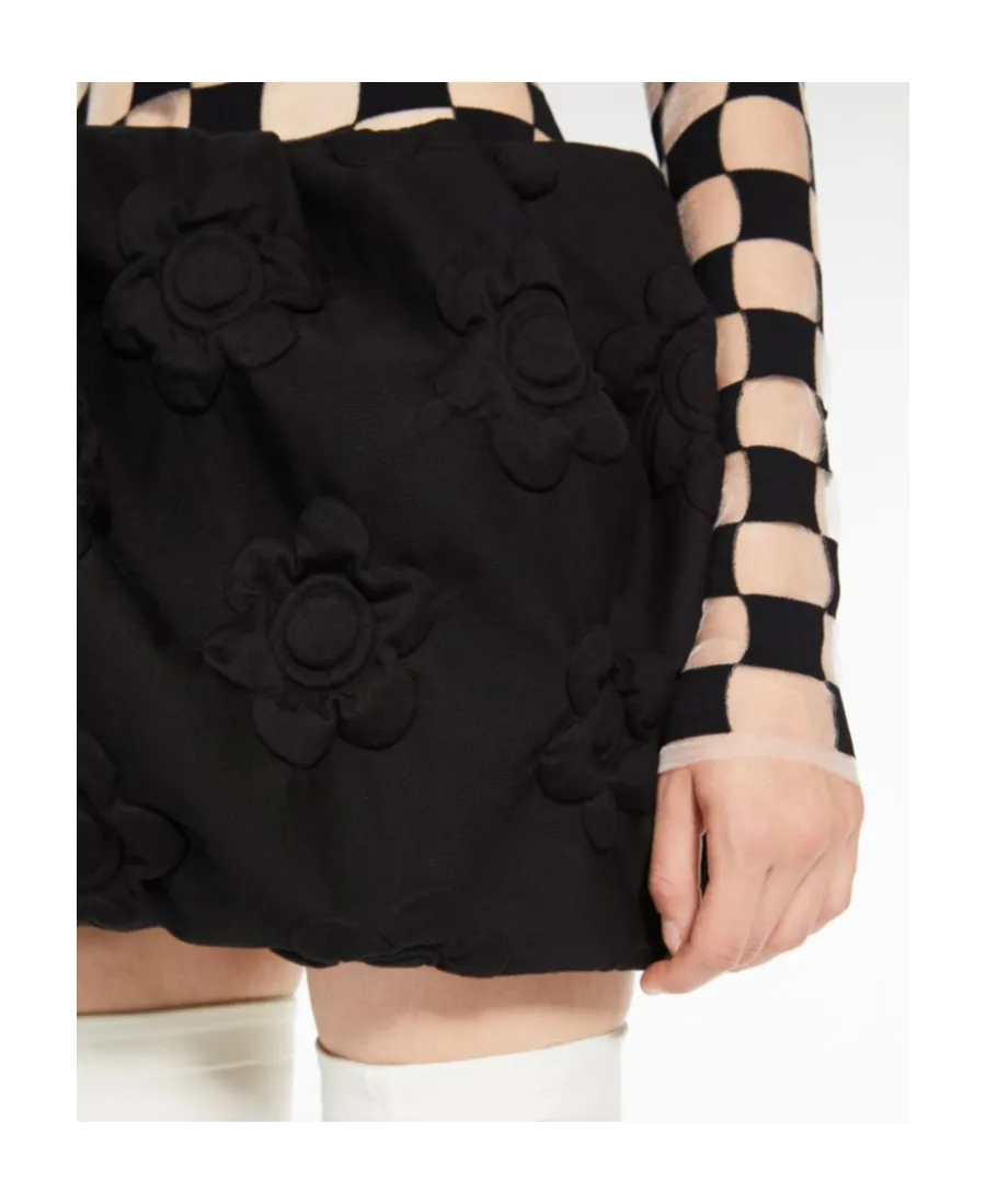 Ruched Puffball Skirt