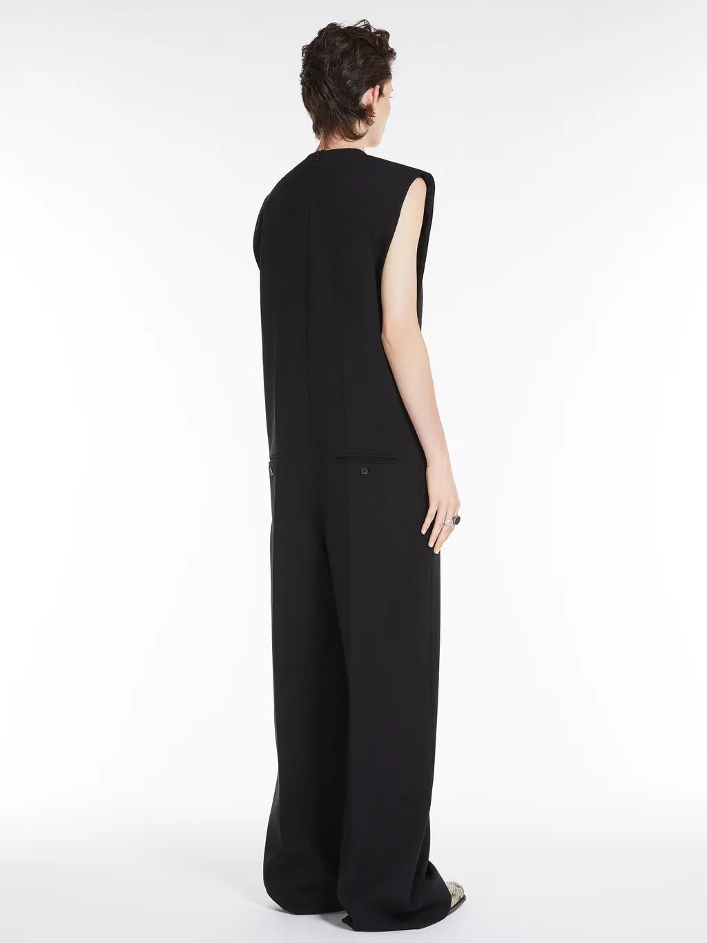 V-Neck Sleeveless Jumpsuit