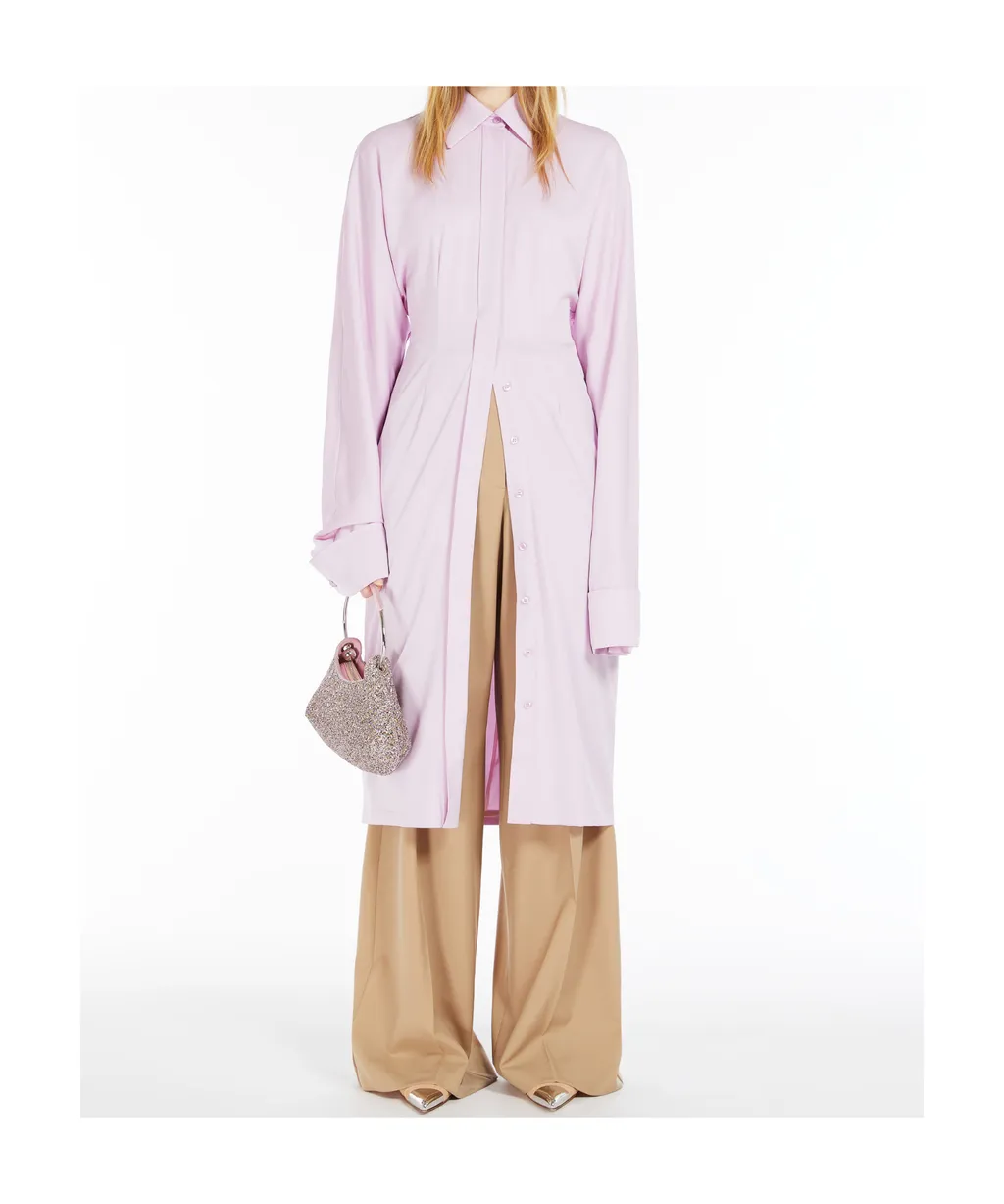 Button Detailed Straight Leg Pants
