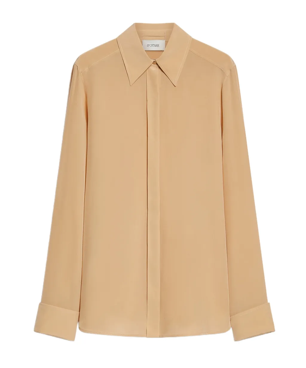 Buttoned Long-Sleeved Shirt