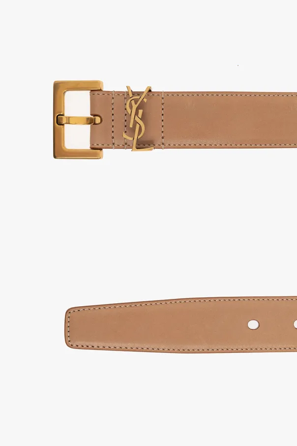 Logo Plaque Belt
