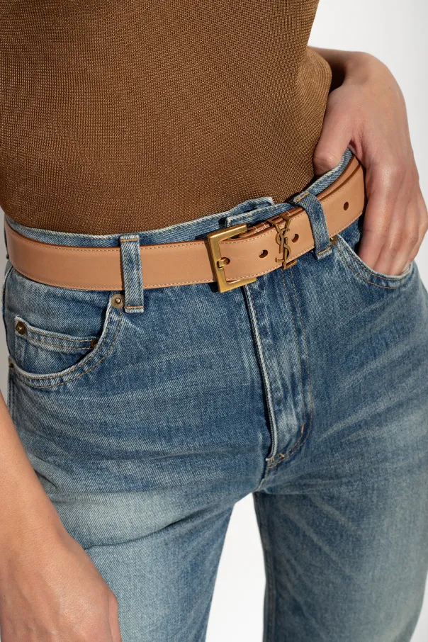 Logo Plaque Belt