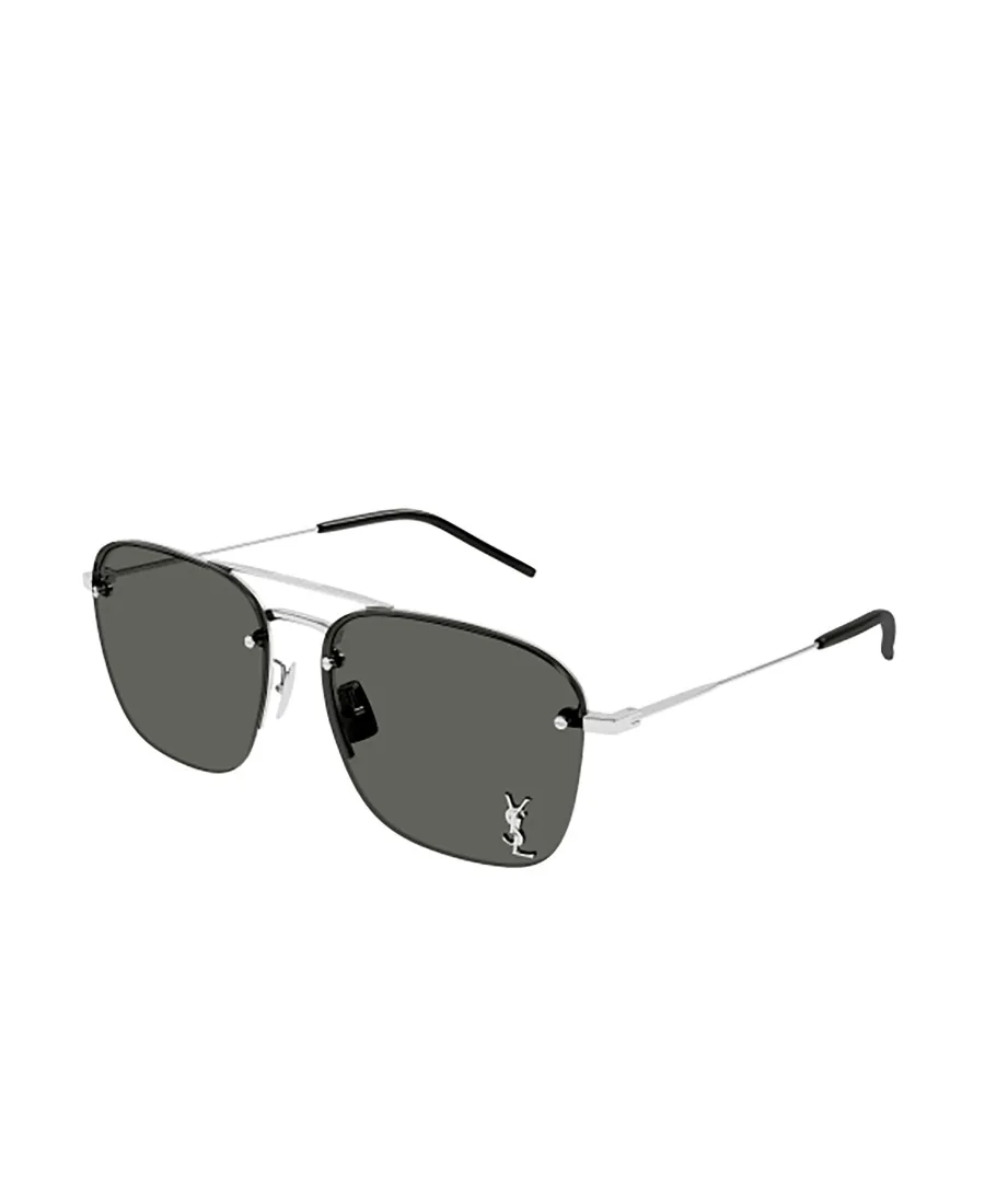 Logo-Plaque Square-Frame Sunglasses