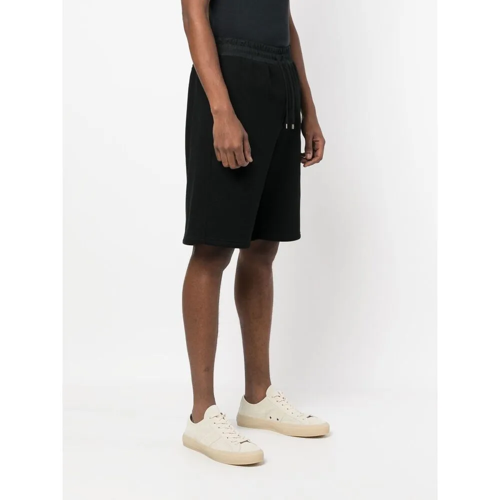 Logo Embroidered Drawstring Shorts