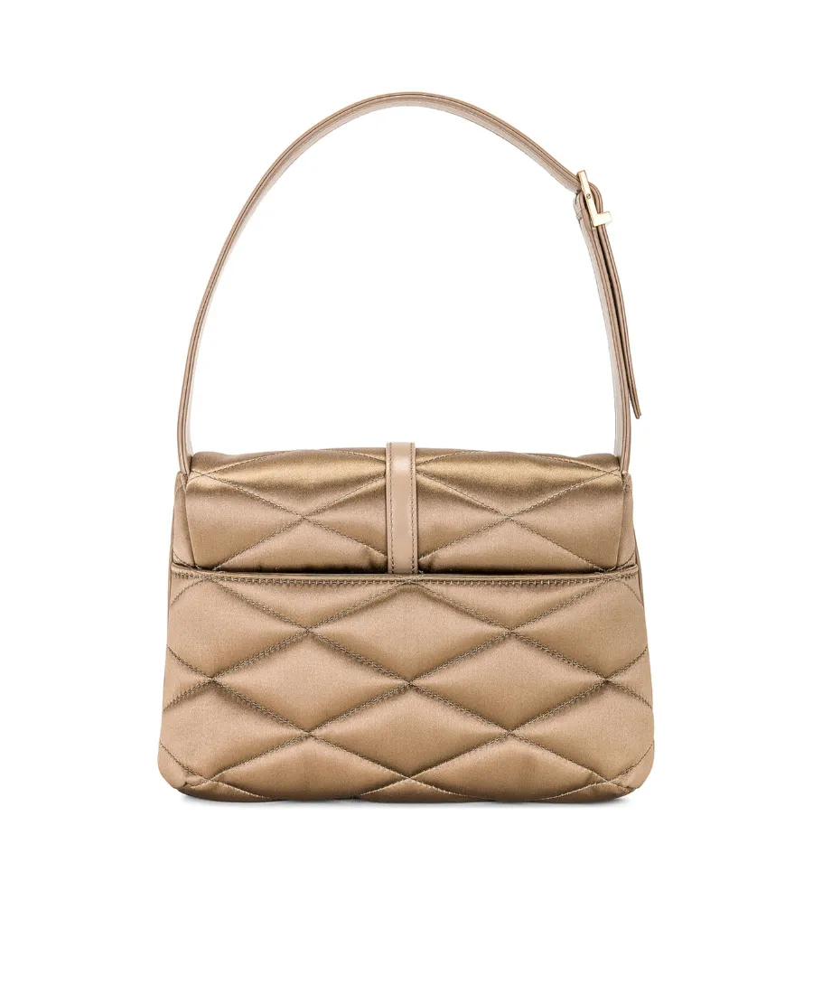 Le 57 Logo Plaque Shoulder Bag
