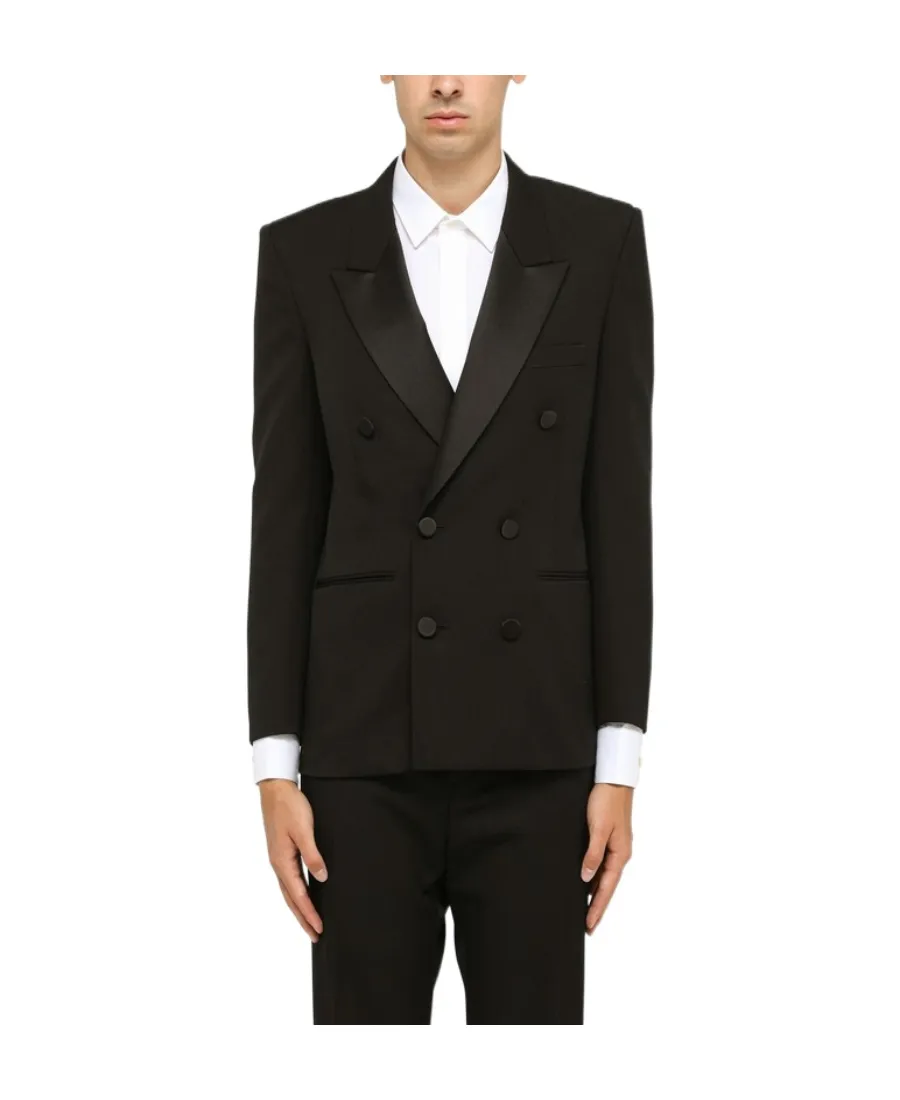 Double-Breasted Tailored Blazer
