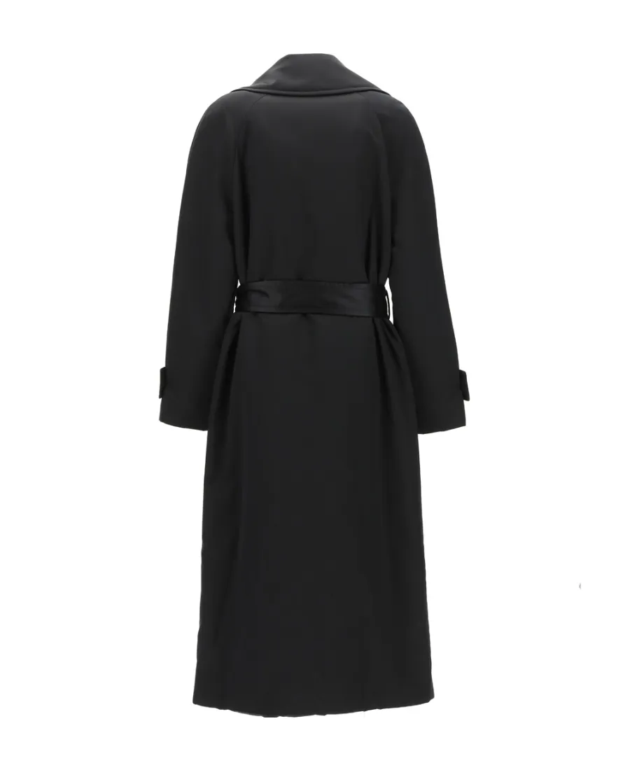 Belted Long-Sleeved Coat