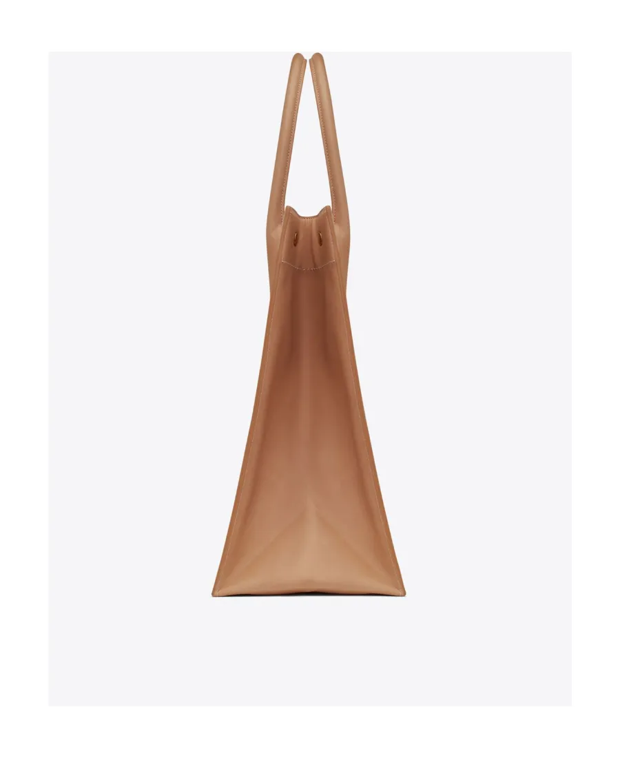 Rive Gauche Large Tote Bag In Smooth Leather
