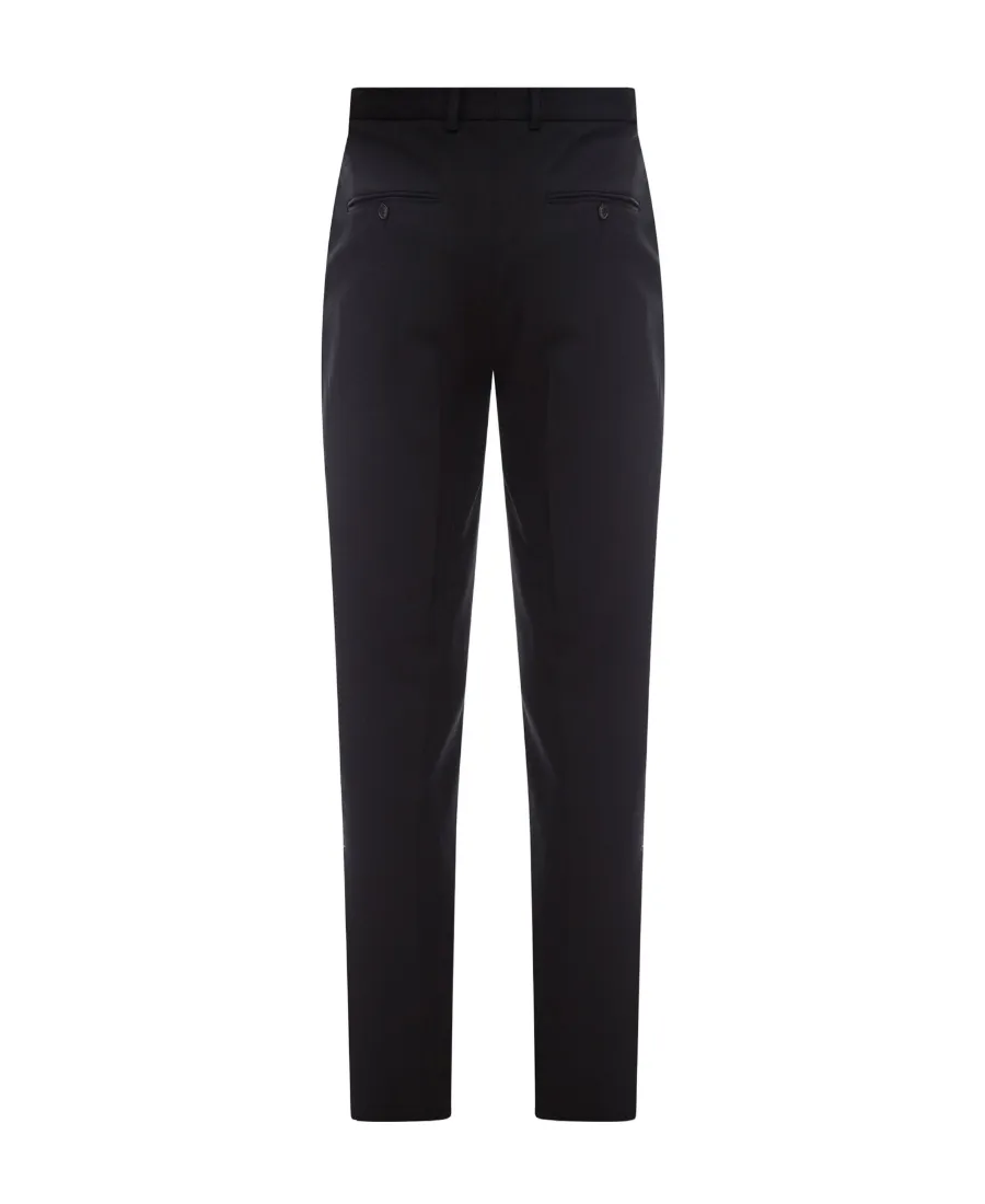 Straight-Leg Tailored Trousers