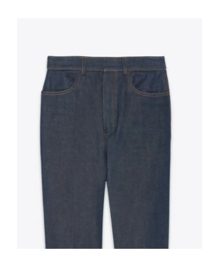 High Waist Straight Leg Jeans