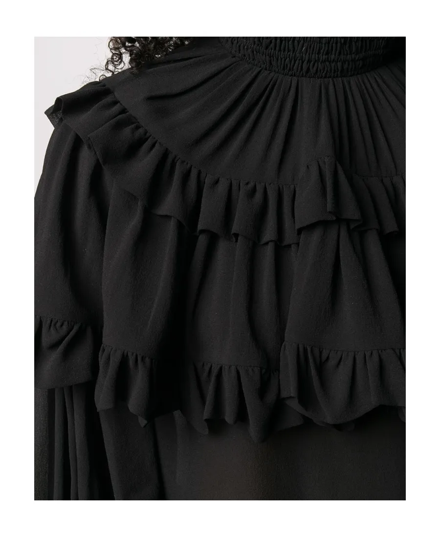 Tiered Ruffle Blouse