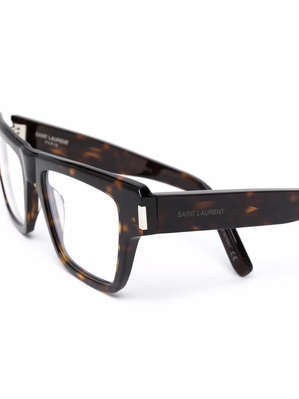 Square Frame Tortoise Glasses
