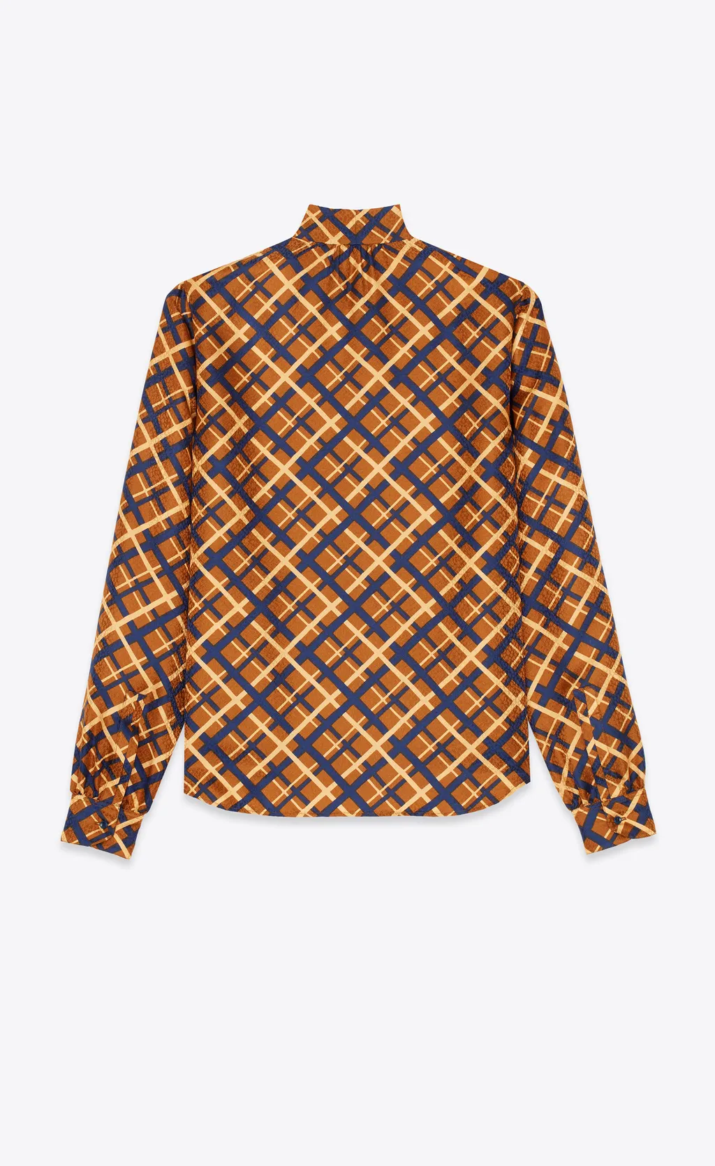 Long-Sleeved Button-Down Blouse