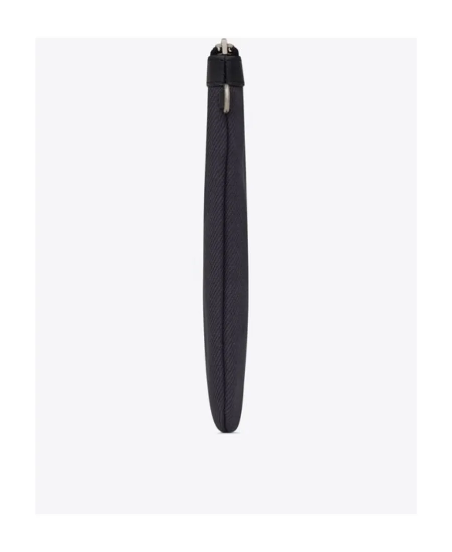 Rive Gauche Zipped Clutch Bag