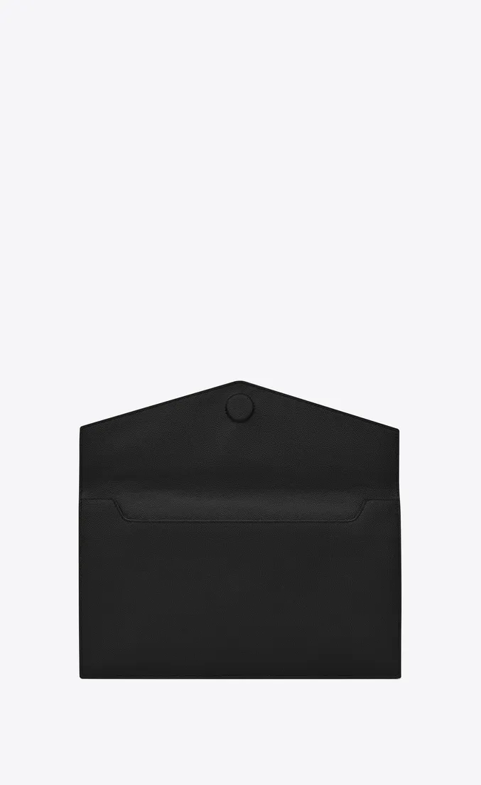 Uptown Logo Plaque Clutch Bag