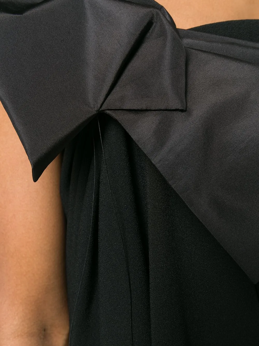 Strapless Bow Mini Dress