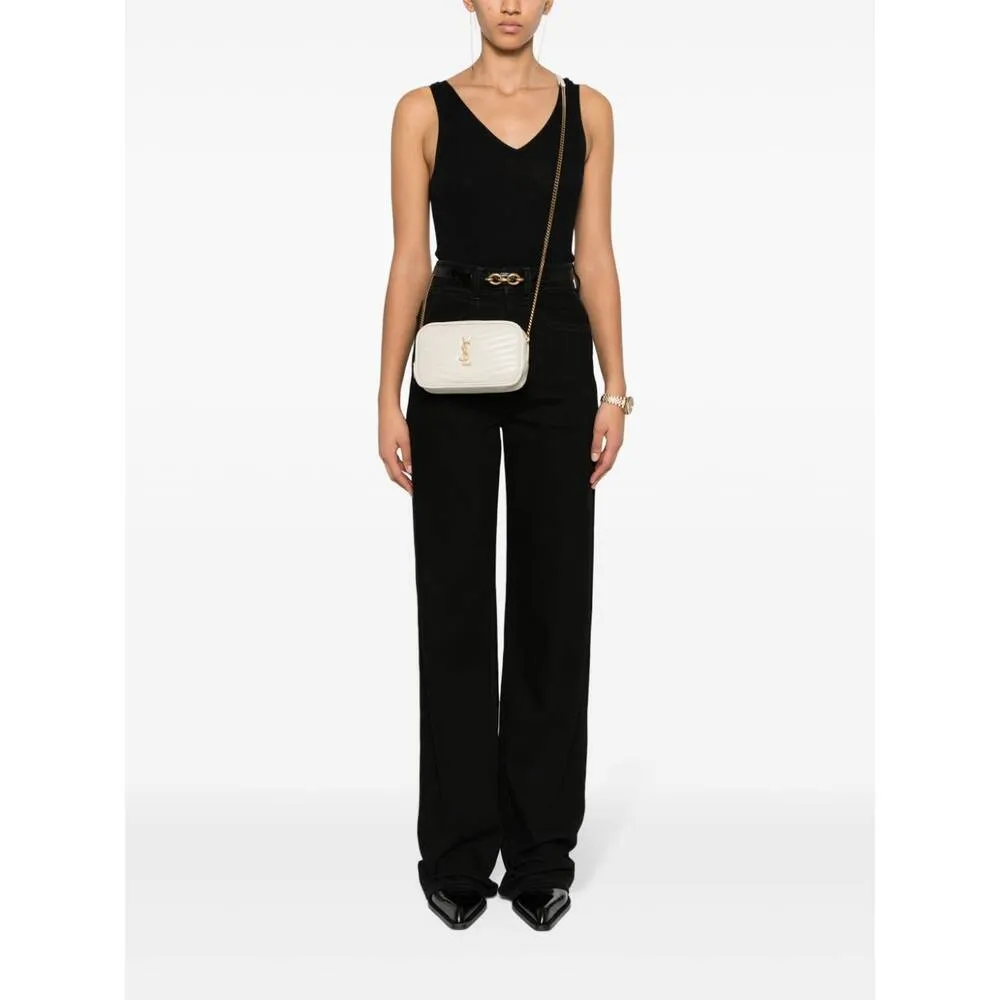 Lou Logo Plaque Mini Shoulder Bag
