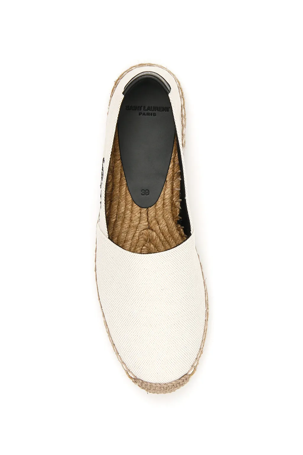 Logo Embroidered Slip-On Espadrilles