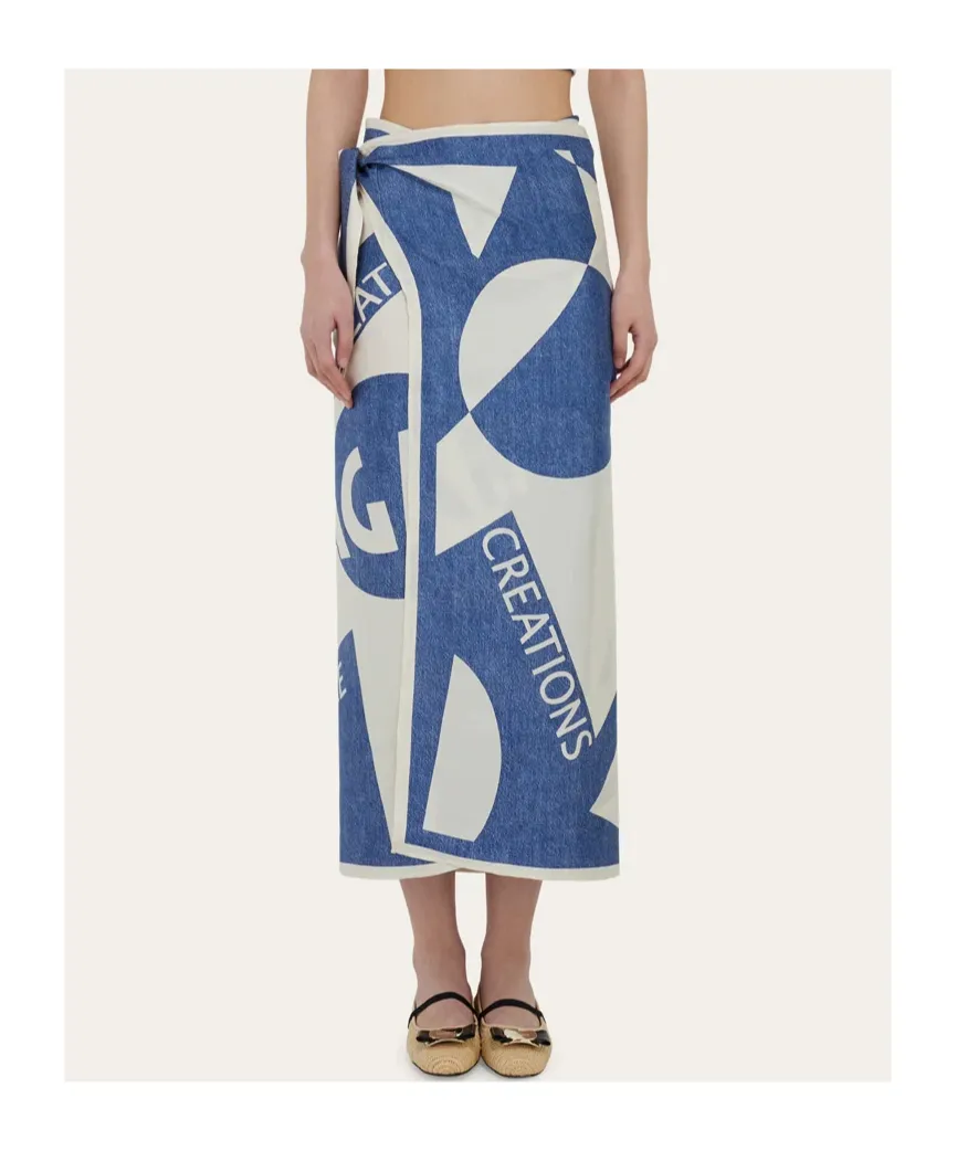Venna Logo Sarong Skirt