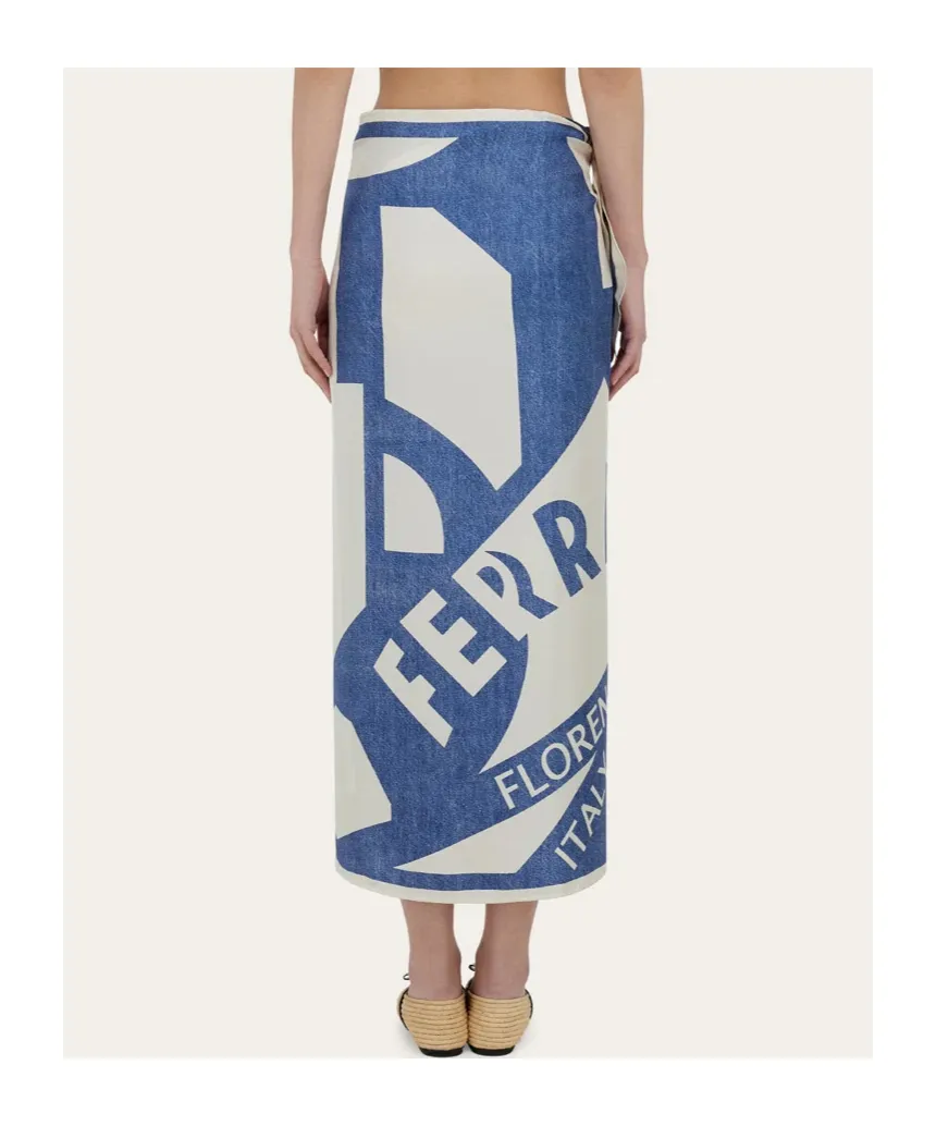Venna Logo Sarong Skirt